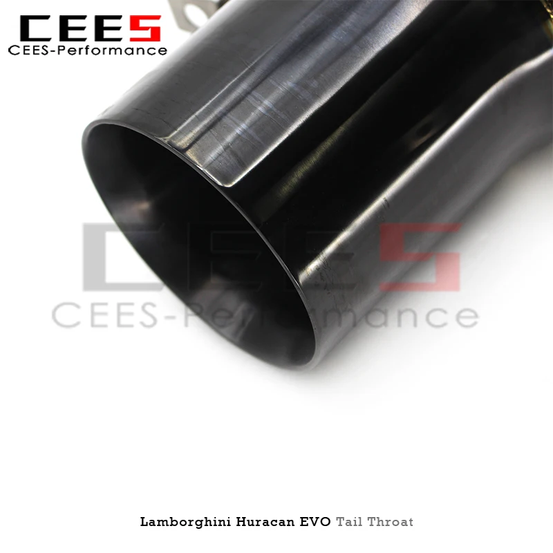 Puntas de escape negras galvanizadas para Lamborghini Huracán EVO - imagen 4