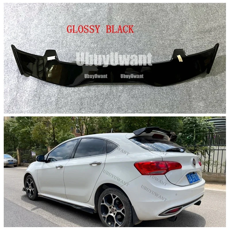 Alerón trasero negro brillante Fiat Bravo II (2007-2015) - imagen 5