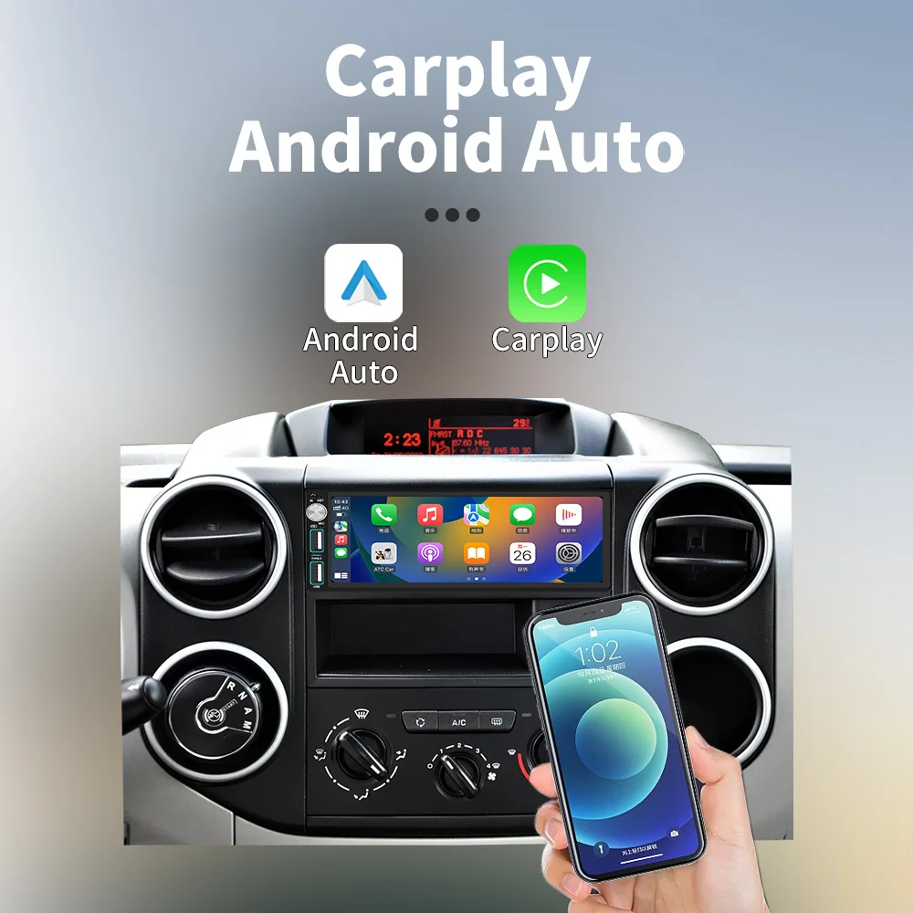 Wireless Carplay Autoradio 6.86" 1Din Radio Android Car Multimedia for VW Volkswagen UP 2011-2017 Stereo Head Unit Navigation - imagen 3