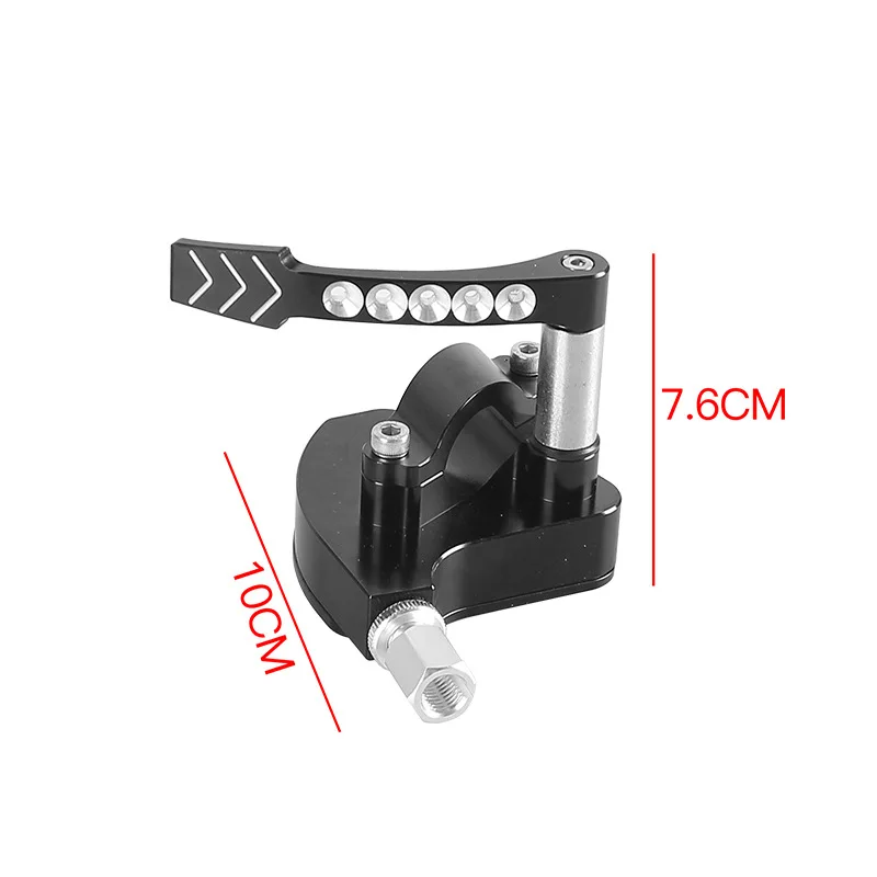 Kit acelerador pulgar 7/8 Yamaha YFZ450 Banshee Honda TRX450ER negro - imagen 2