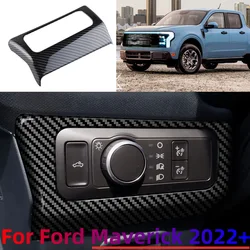 Embellecedor mando de luces de fibra de carbono – Ford Maverick