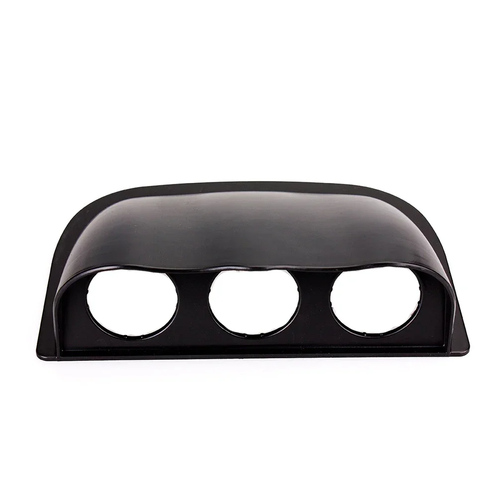 Soporte doble para manómetros 52 mm estilo carbono universal - imagen 3