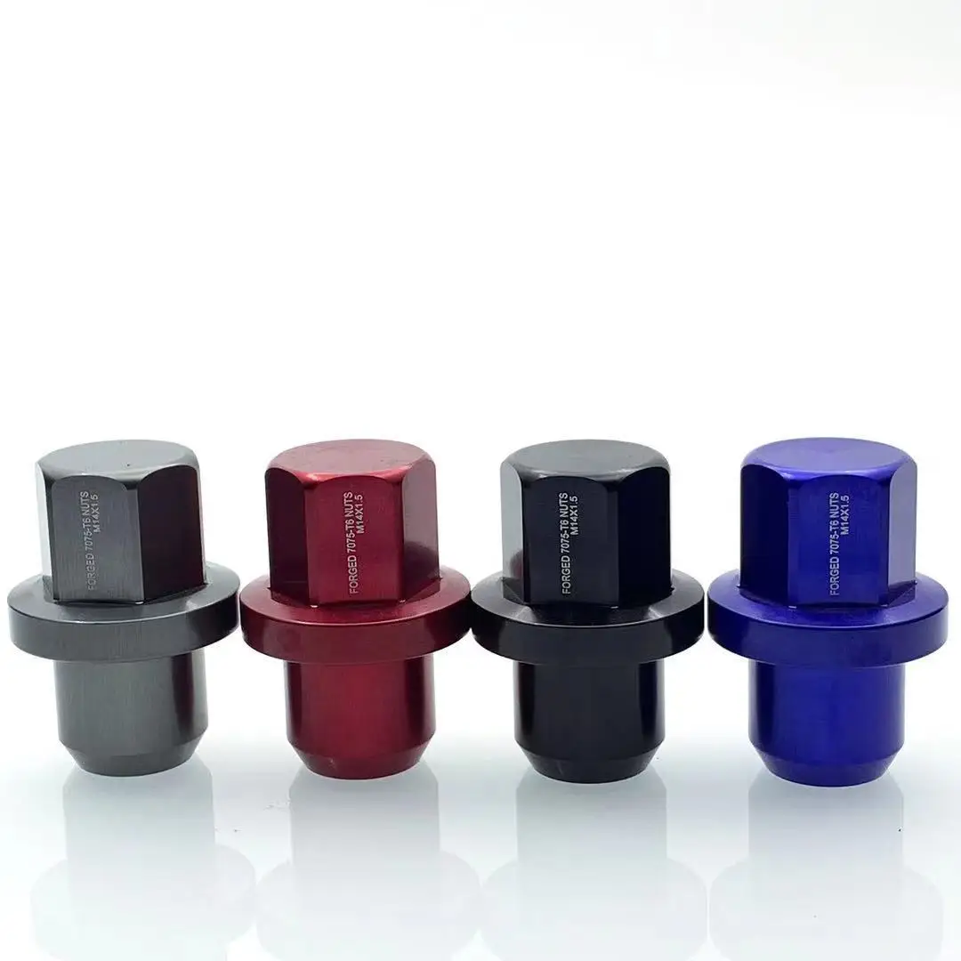 Tuercas de rueda 7075 M12x1,5/M14x1,5 para Land Rover y Toyota
