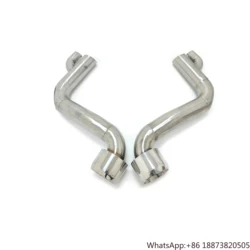 Puntas de escape inox estilo MC para Maserati GranTurismo GTS 4.7