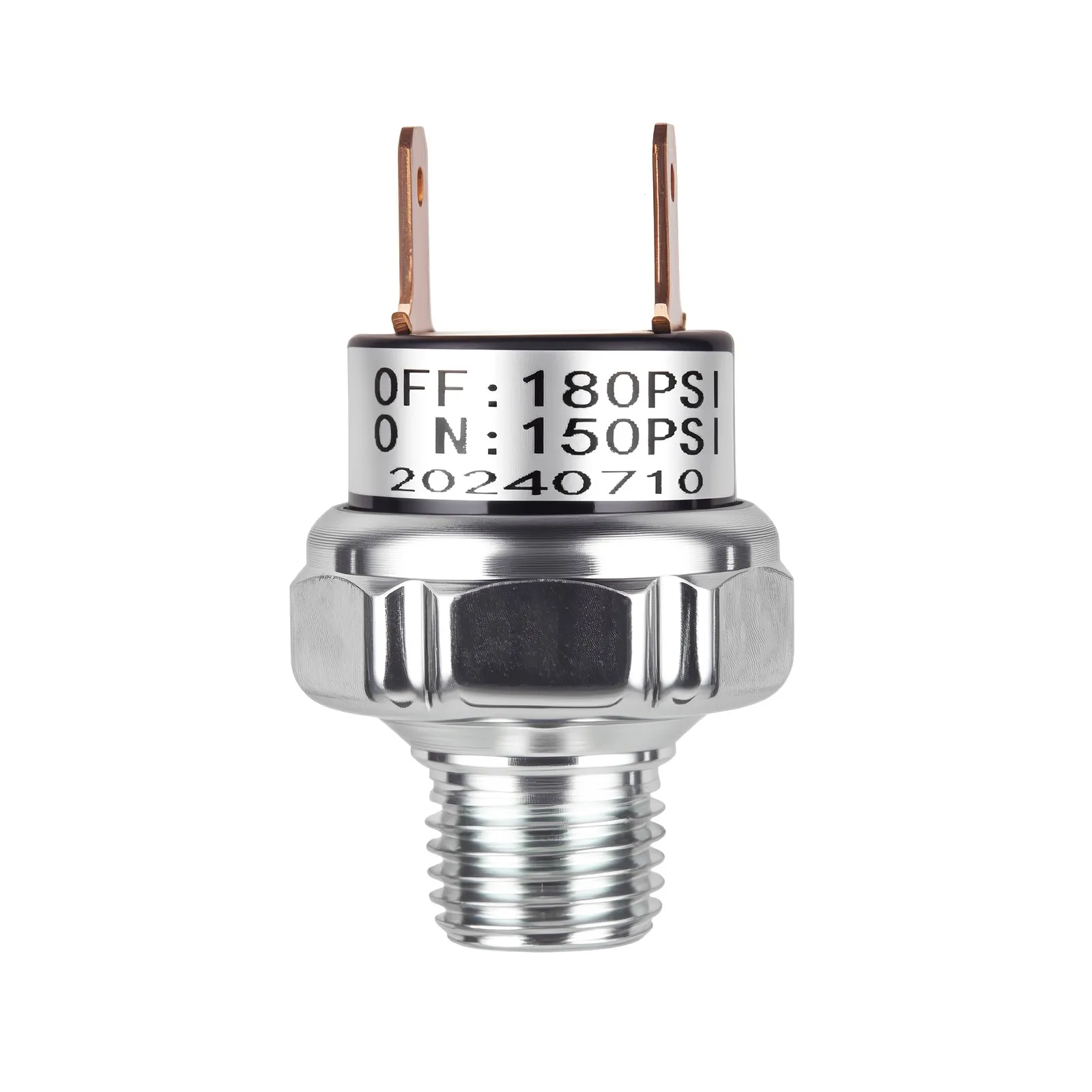 Presostato para compresor de aire 12 V con rosca 1/4 NPT - imagen 3