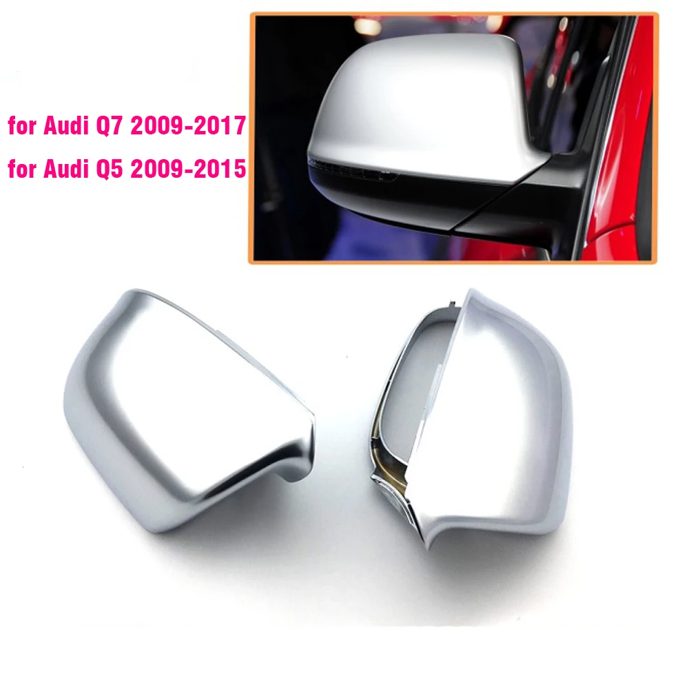 Carcasa espejo lateral Audi Q5 Q7 2009-2017 plateado mate - imagen 4