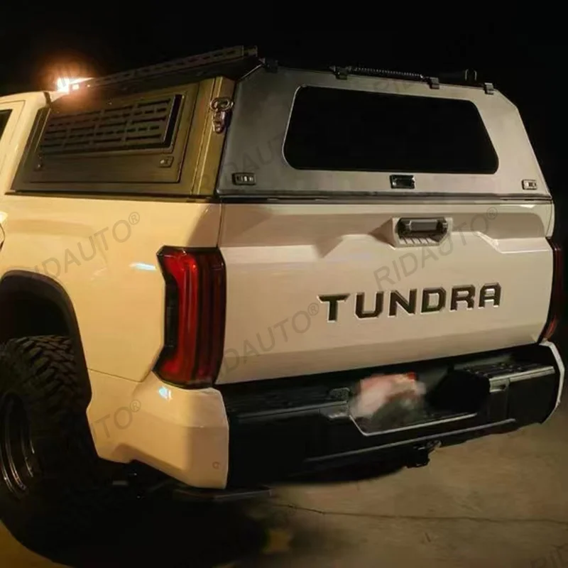 Cubierta aluminio tonneau impermeable para Ford Ranger Tacoma F-150 - imagen 5