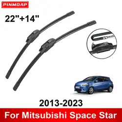 Kit limpiaparabrisas delantero y trasero Mitsubishi Space Star 2013-2023