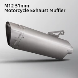 Silenciador de escape alto rendimiento Yamaha R1 AK M12 fibra carbono