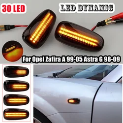 Intermitentes laterales LED secuenciales Opel Zafira A y Astra G