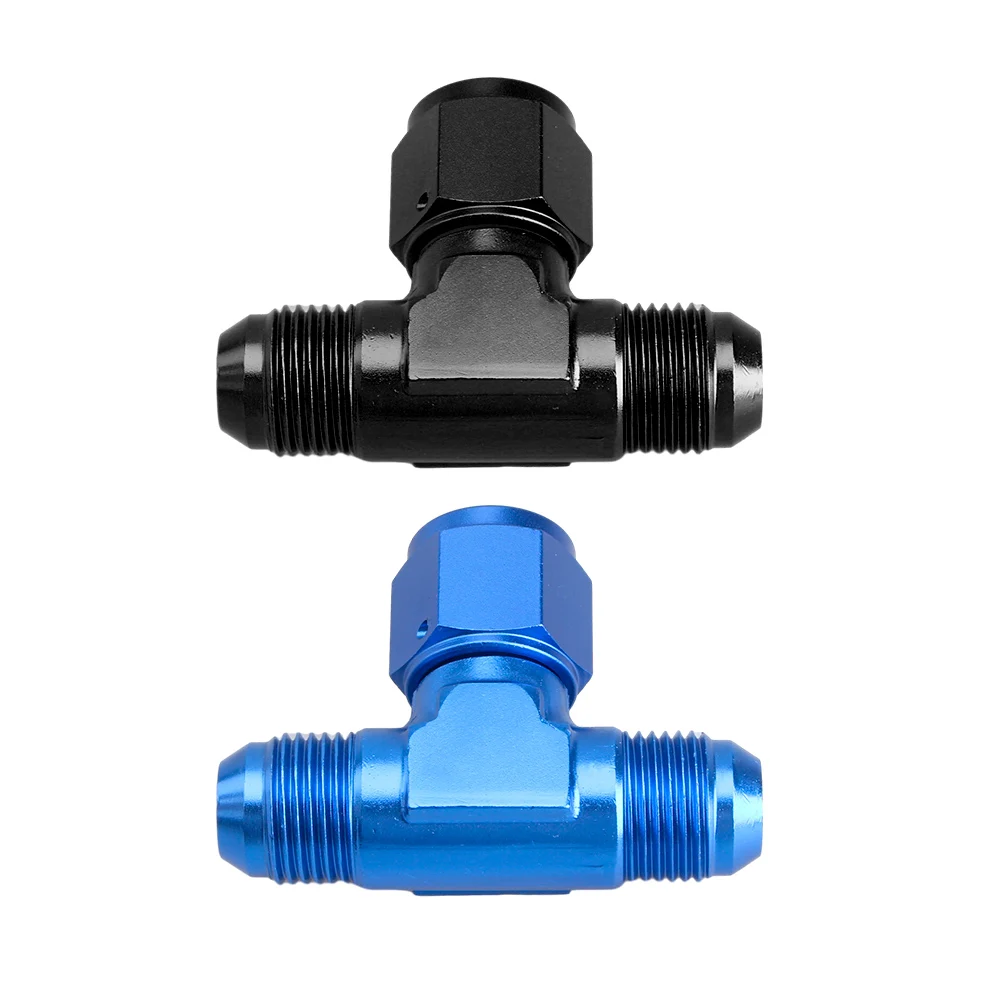 Adaptador ajuste rosca lateral aluminio hembra a macho AN4-AN12 negro - imagen 4