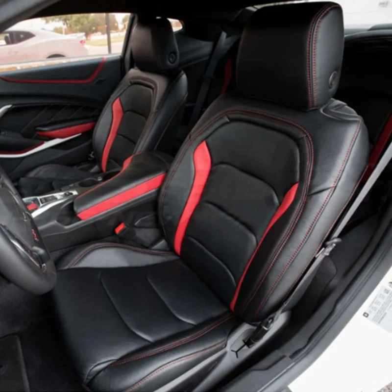Fundas de asiento de cuero para Chevrolet Camaro Coupe