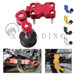 Ajustador Universal de aluminio CNC, cadena tensora, regulador automático para motocicleta, Chopper, accesorios de modificación ATV