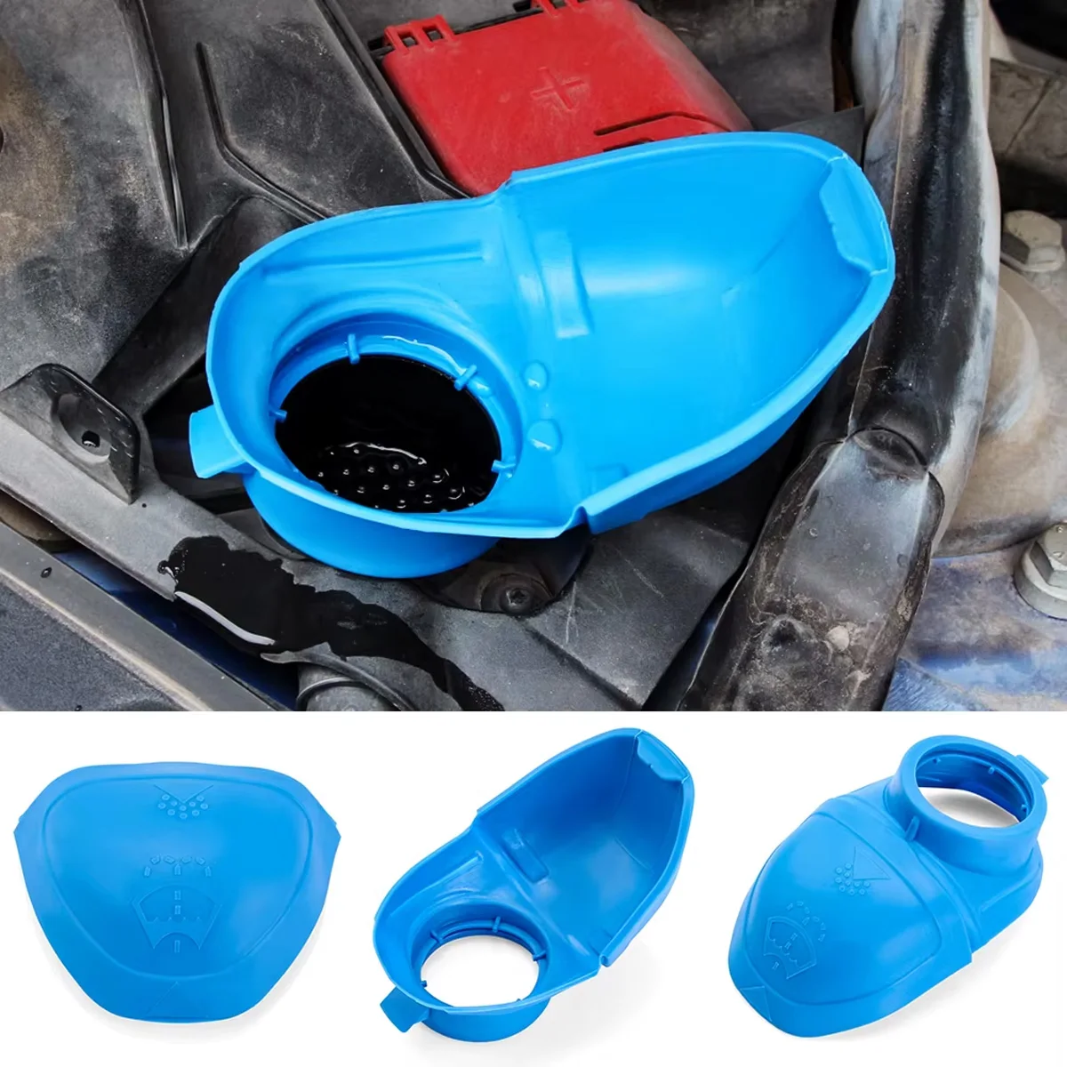 PINMOAP 6V0955485 Tapón depósito limpiaparabrisas – Audi VW Skoda - imagen 2