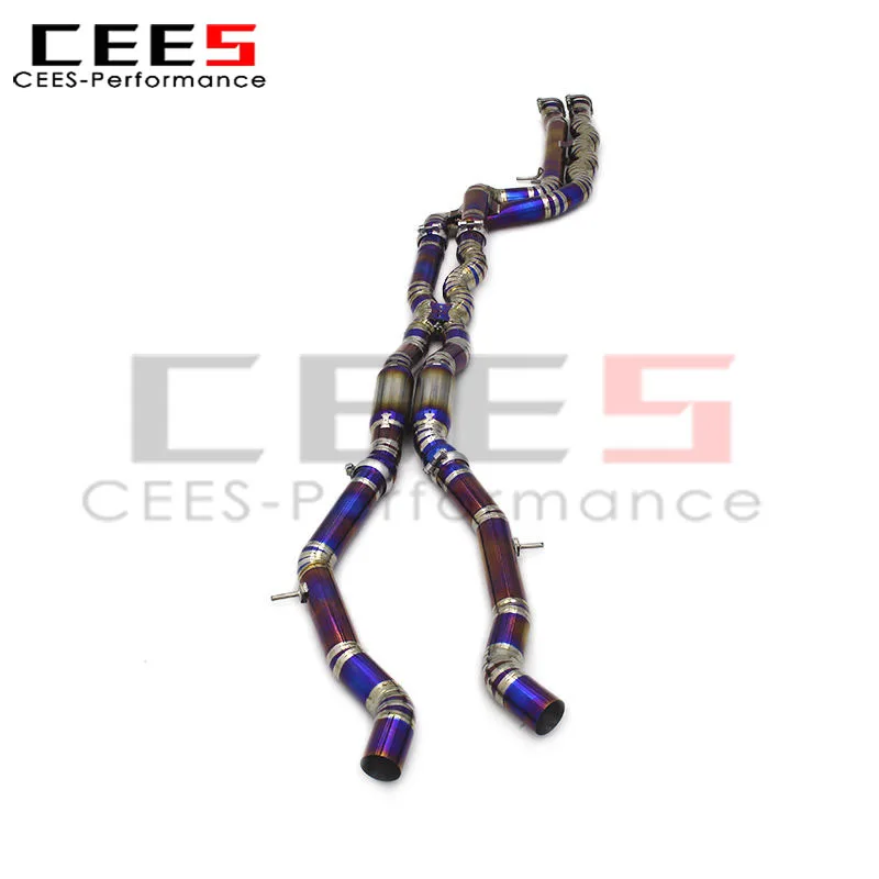 Tubo intermedio de escape CEES inox para BMW M3/M4 F80-F83 S55 3.0T - imagen 4