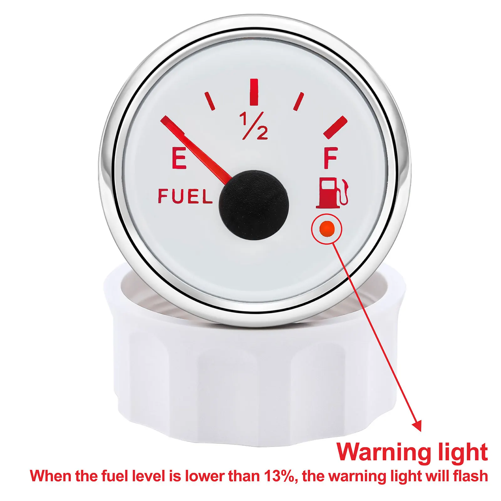 Sensor nivel combustible 0-190 ohm 52 mm para coche, camión y barco - imagen 5