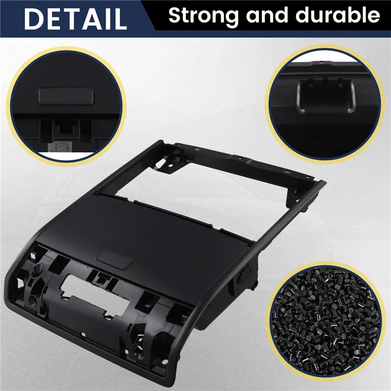 AEF3-5GG 868 837 Estuche para gafas de sol de almacenamiento negro Estuche para gafas de sol para VW CC Golf E-Golf 5GG868837 - imagen 5