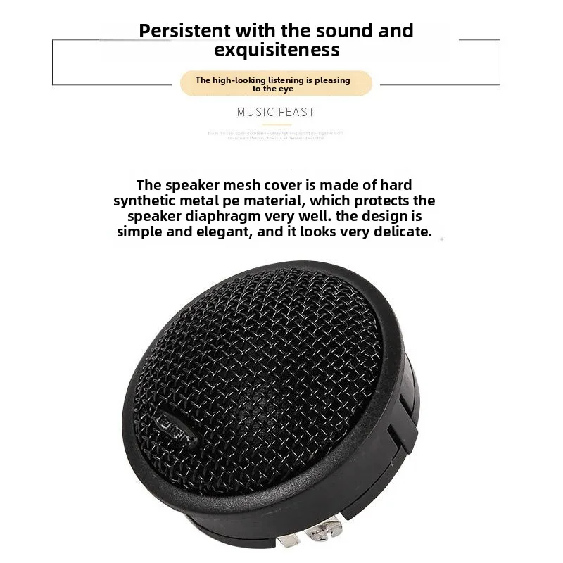 Altavoz de agudos alta frecuencia 12V-24V con condensador para coche - imagen 2