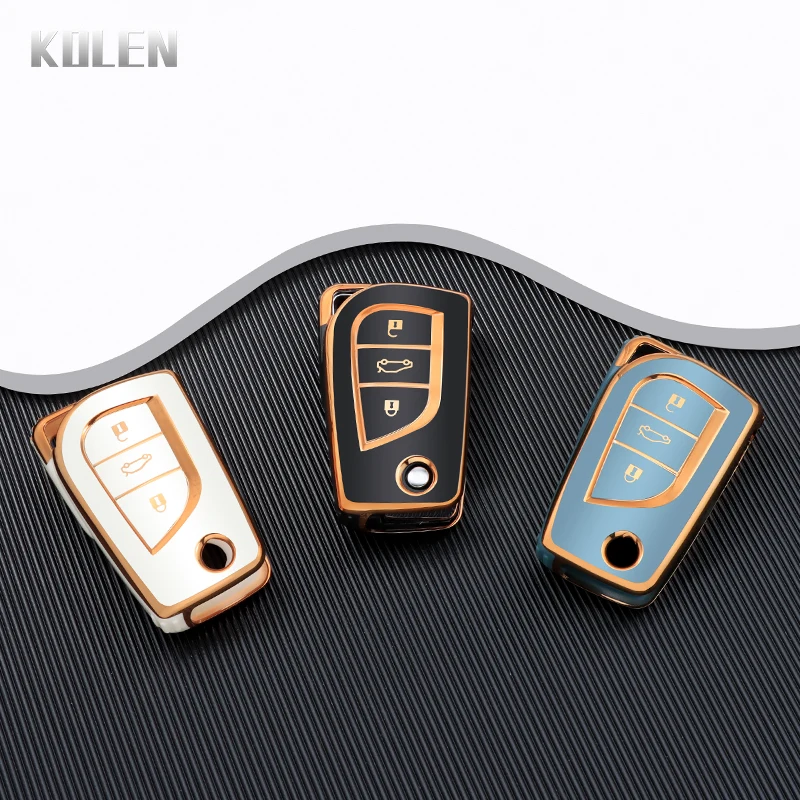 Funda llave coche TPU compatible Toyota Corolla Yaris RAV4 - imagen 3