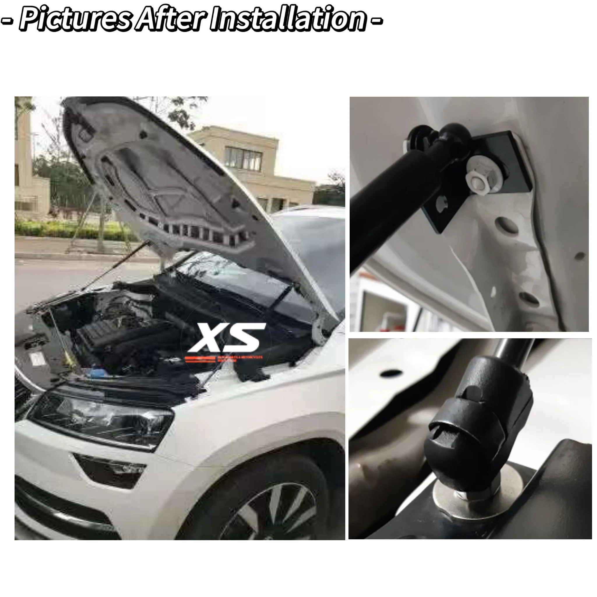 Puntales capó Skoda Karoq NU7 2017-2024 gas - imagen 2