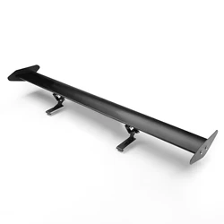 Ala trasera universal Artudatech aluminio ajustable GT Racing – Negro