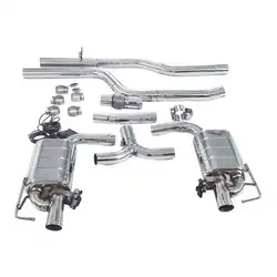 Escape catback válvula de acero inoxidable para Mercedes E350 W213 2.0T