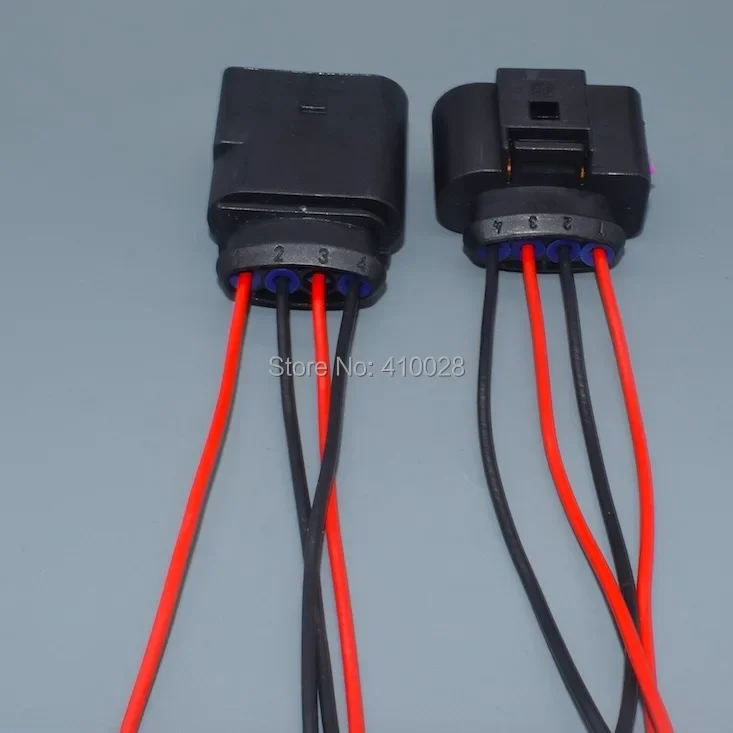 Conector en uso