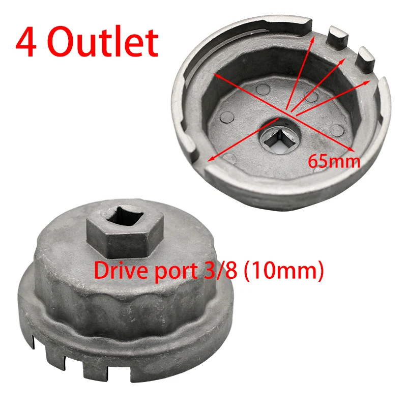 Llave filtro aceite Hattype Toyota Corolla RAV4 Camry - imagen 3