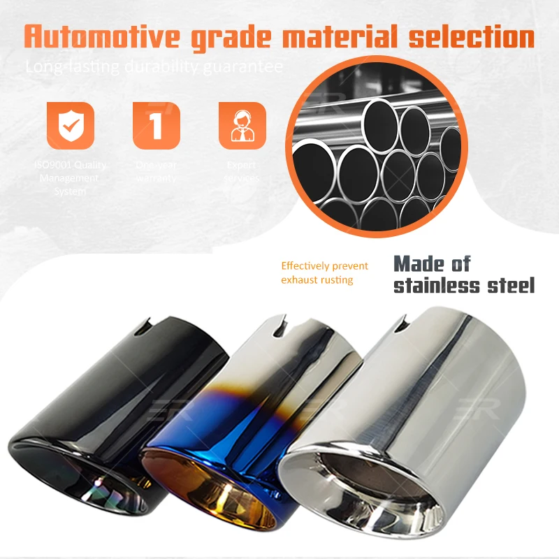 Puntas de escape de acero inoxidable para BMW M2/M3/M4/M5/M6 - imagen 3