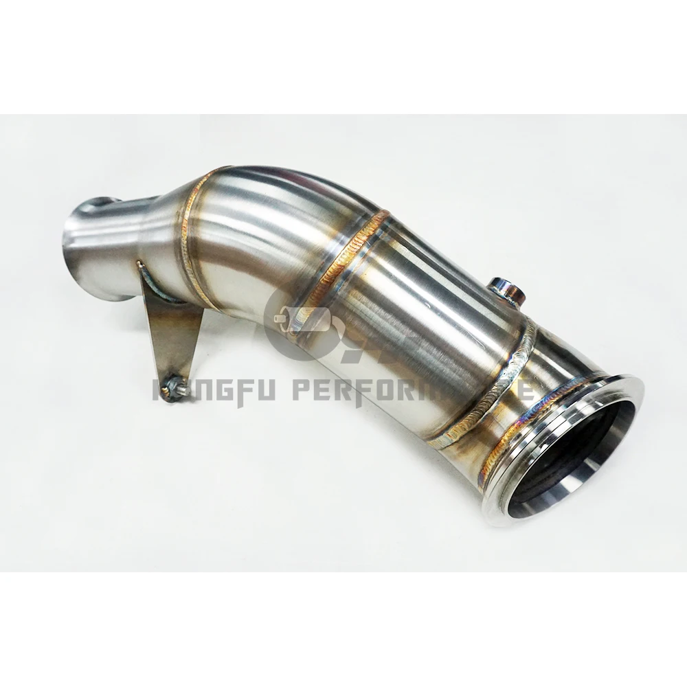 KUNGFU PERFORMANCE Bajante SS304 sin catalizador para BMW N55 - imagen 3