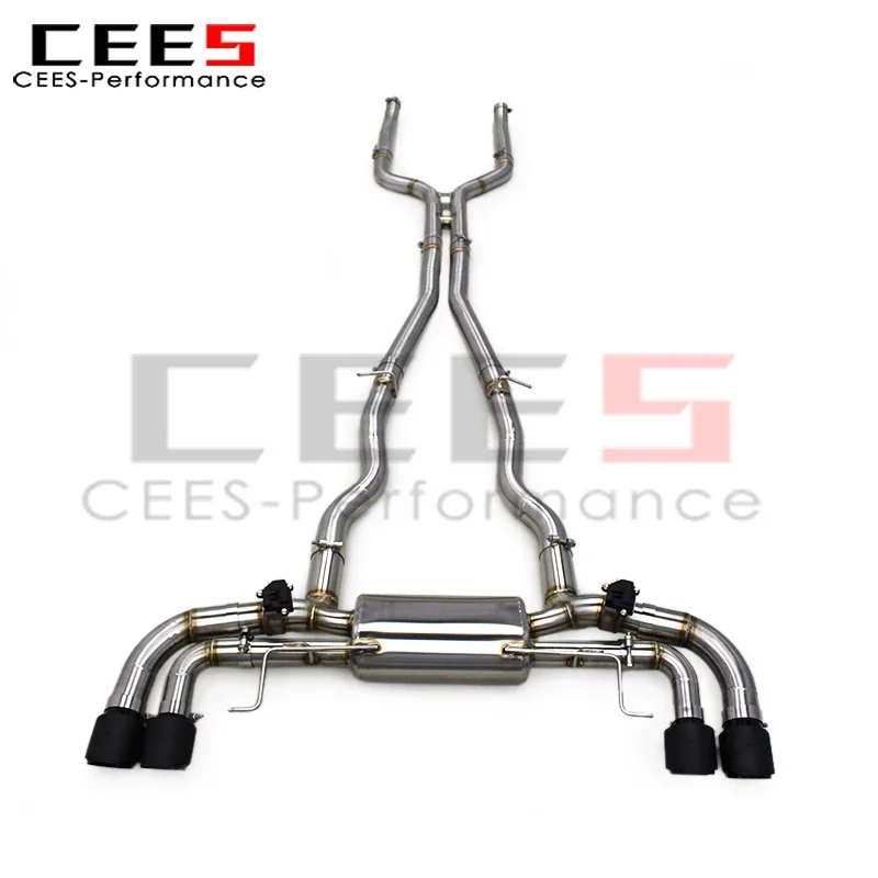 Cees Valvetronic Silenciador de escape para BMW M550i G30 N63 4.4TT