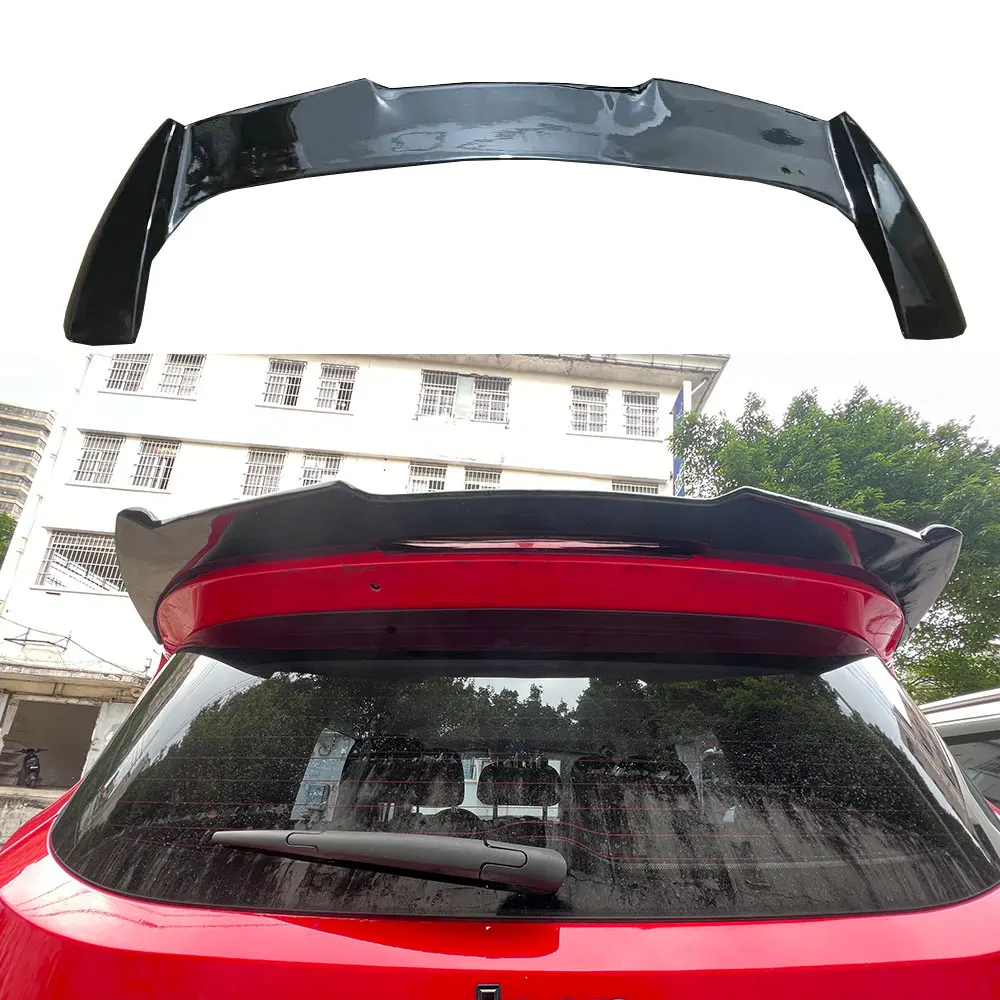 Para Jeep Freedom 2016 17 18 19 20 2 tapa de equipaje trasero alerón difusor superior Material FRP fibra de carbono negro accesorios automotrices - imagen 3