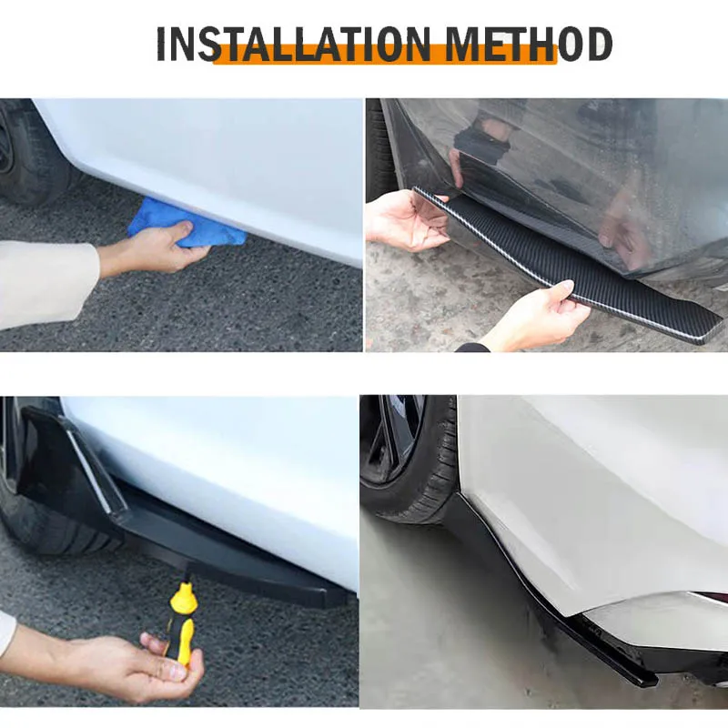 Protectores parachoques trasero y faldas laterales universales para coche - imagen 5