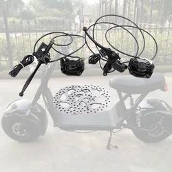 Kit de frenos hidráulicos delantero y trasero para Citycoco Harley