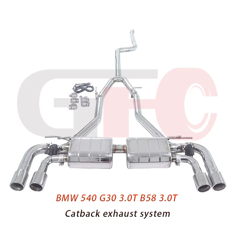 Sistema de escape Catback para BMW 540i G30 G38
