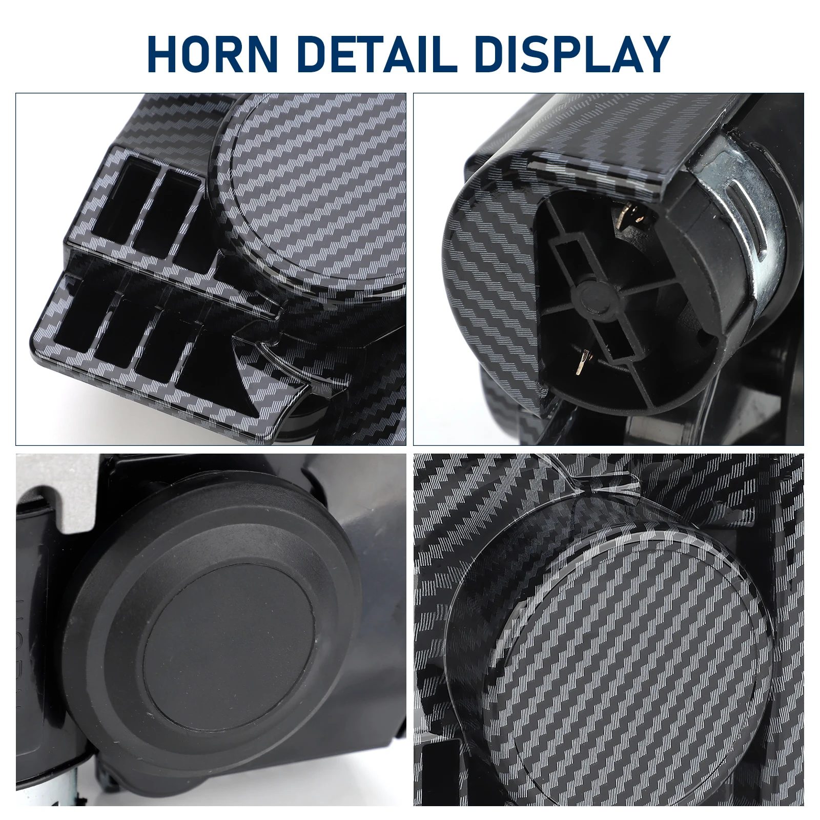 Bocina de aire eléctrica 12 V, doble tono y 150 dB para coche - imagen 5