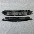 3 Pcs GLOSSY BLACK