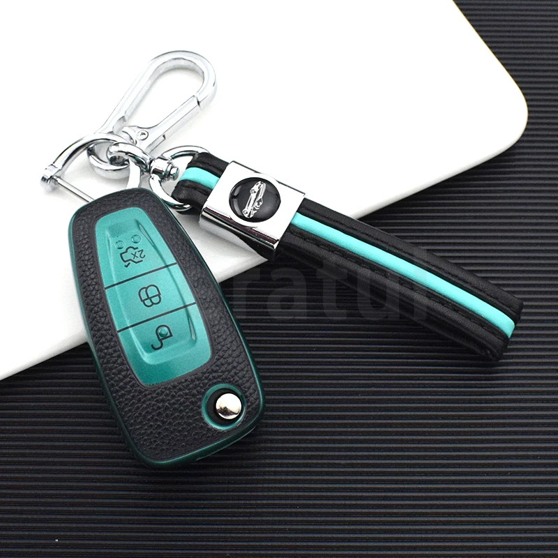 Carcasa funda llave Ford Focus Mondeo - Piel TPU resistente - imagen 4