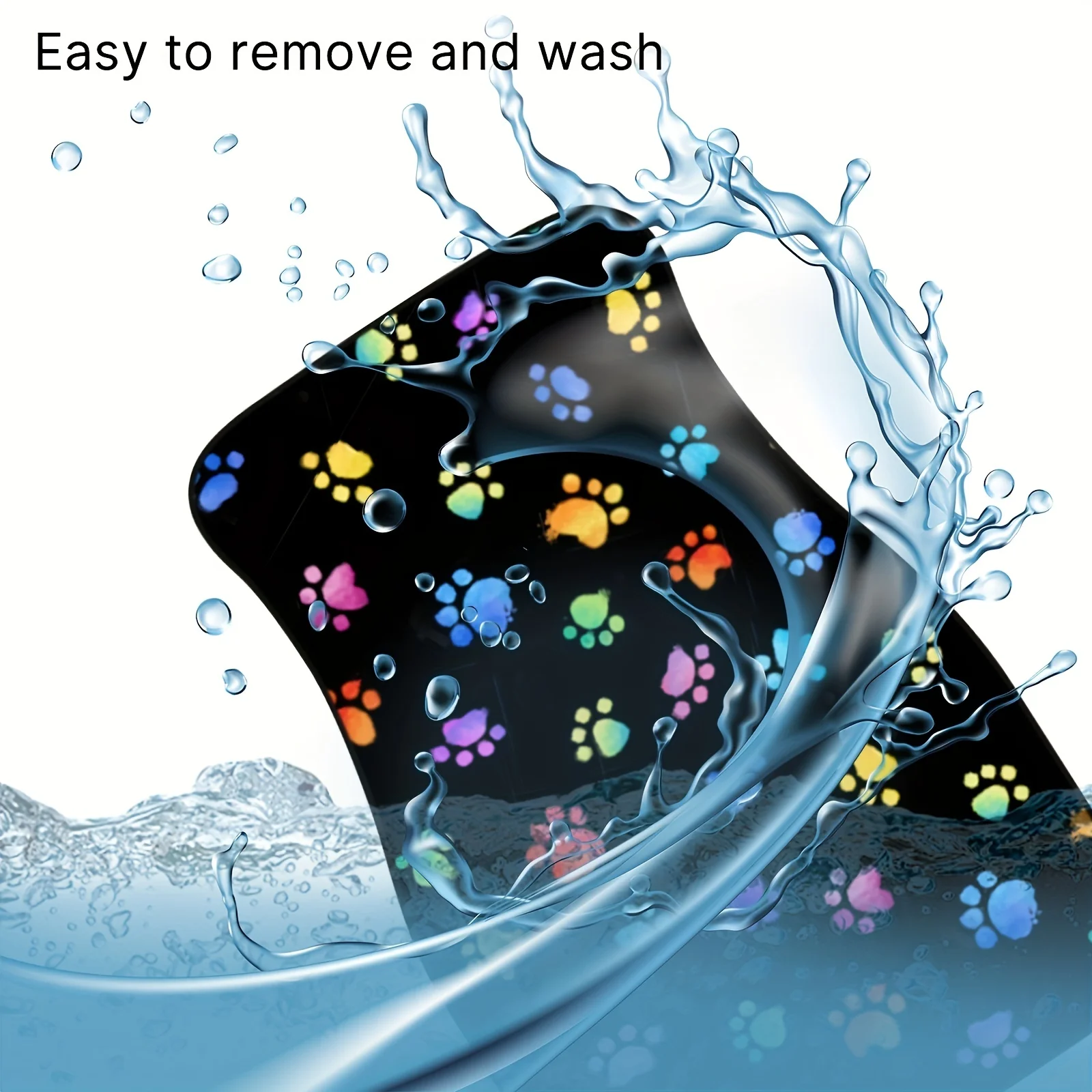 Alfombra Universal para el suelo del coche, antideslizante, duradera, para las cuatro estaciones, fácil de limpiar y resistente al desgaste, 1 ud. - imagen 4