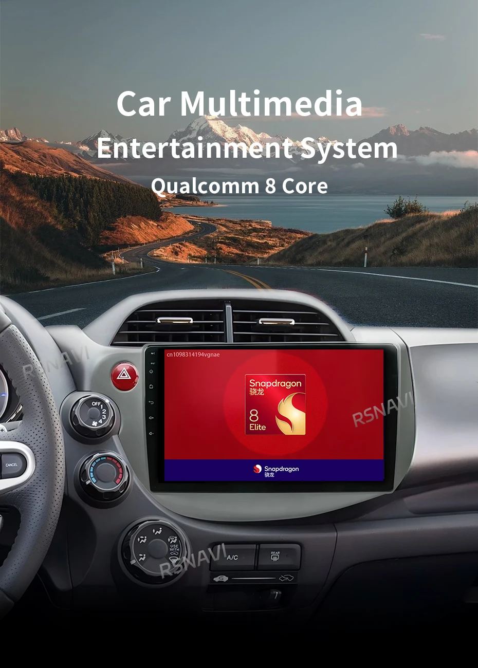 Pantalla táctil con Android 15 y Carplay