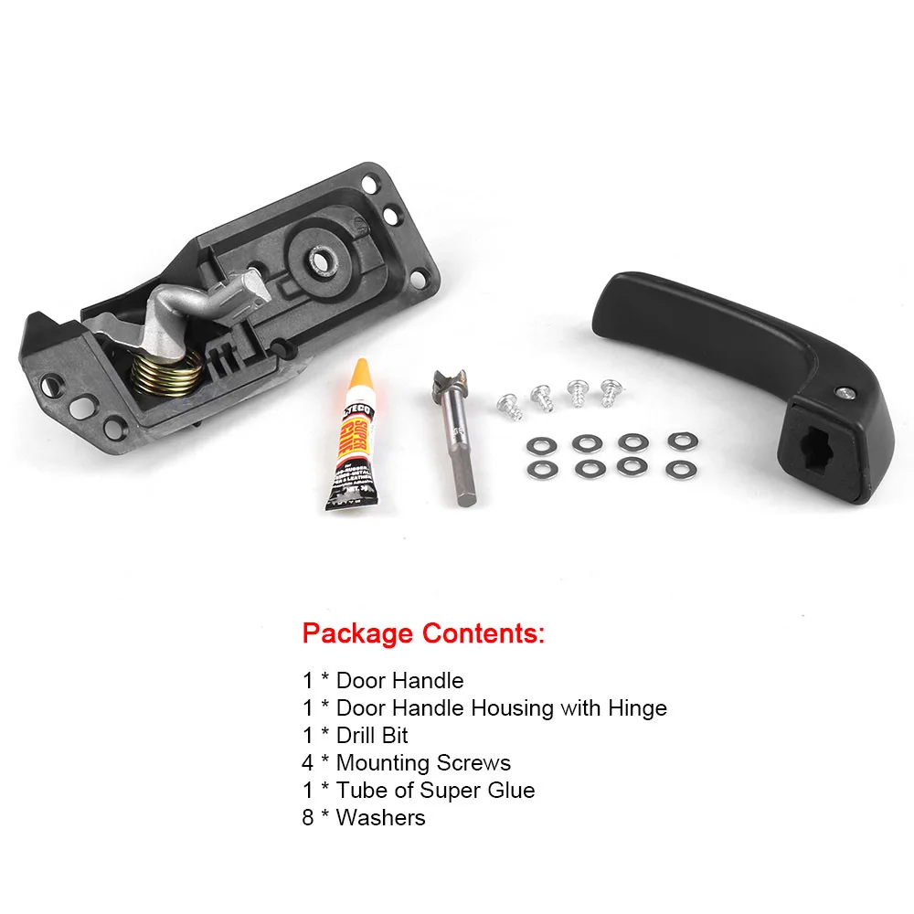 Kit de reparación de manija de puerta Interior del pasajero para 07-12 Sierra Silverado nuevo 20833602   / 20871483   / 80375