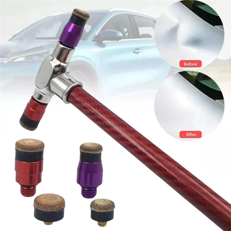Martillo desabollador con punta niveladora y ventosa para coche - imagen 4