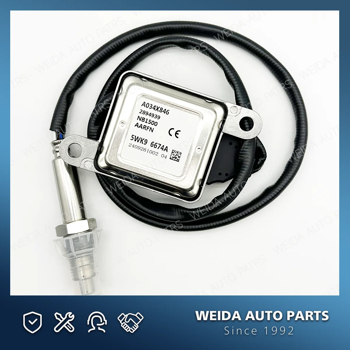 Sensor NOx Cummins 5WK96674A A034X846 - imagen 4