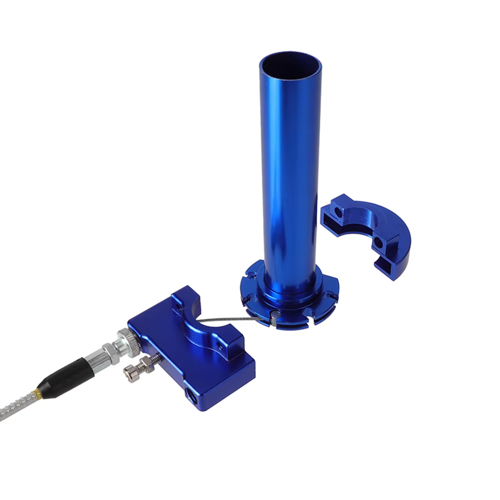 Puño de acelerador rápido de aluminio de 22 mm para moto universal - imagen 4