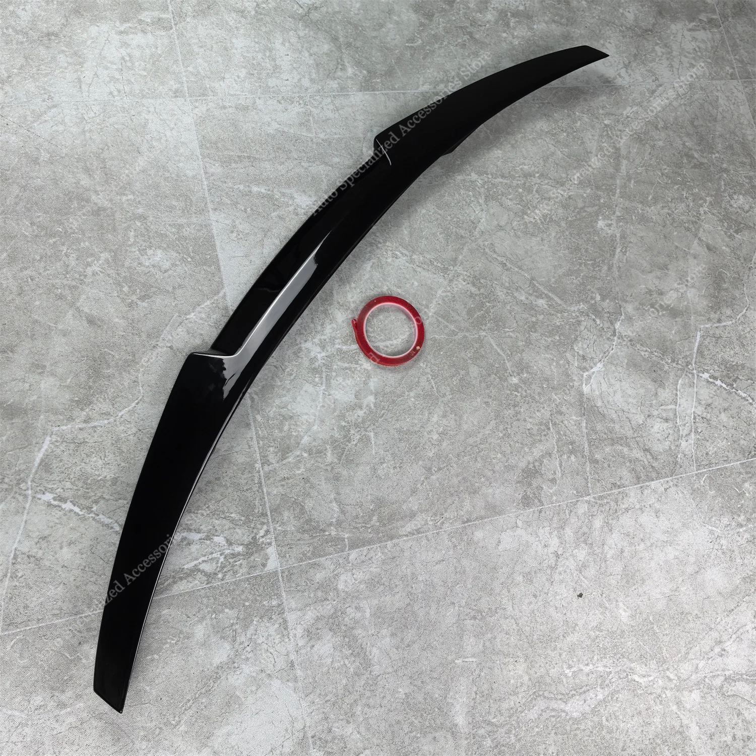 Alerón trasero negro brillante para Audi A4/S4 B9-B9.5 S line - imagen 3