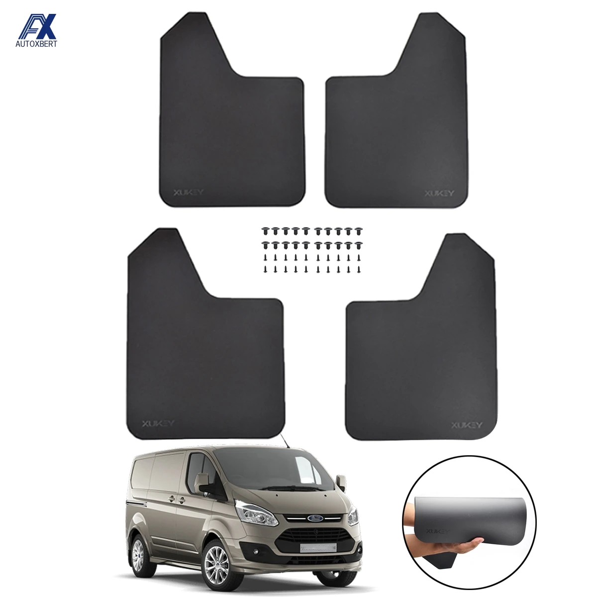 Juego guardabarros deportivos salpicaderas Ford Transit Connect