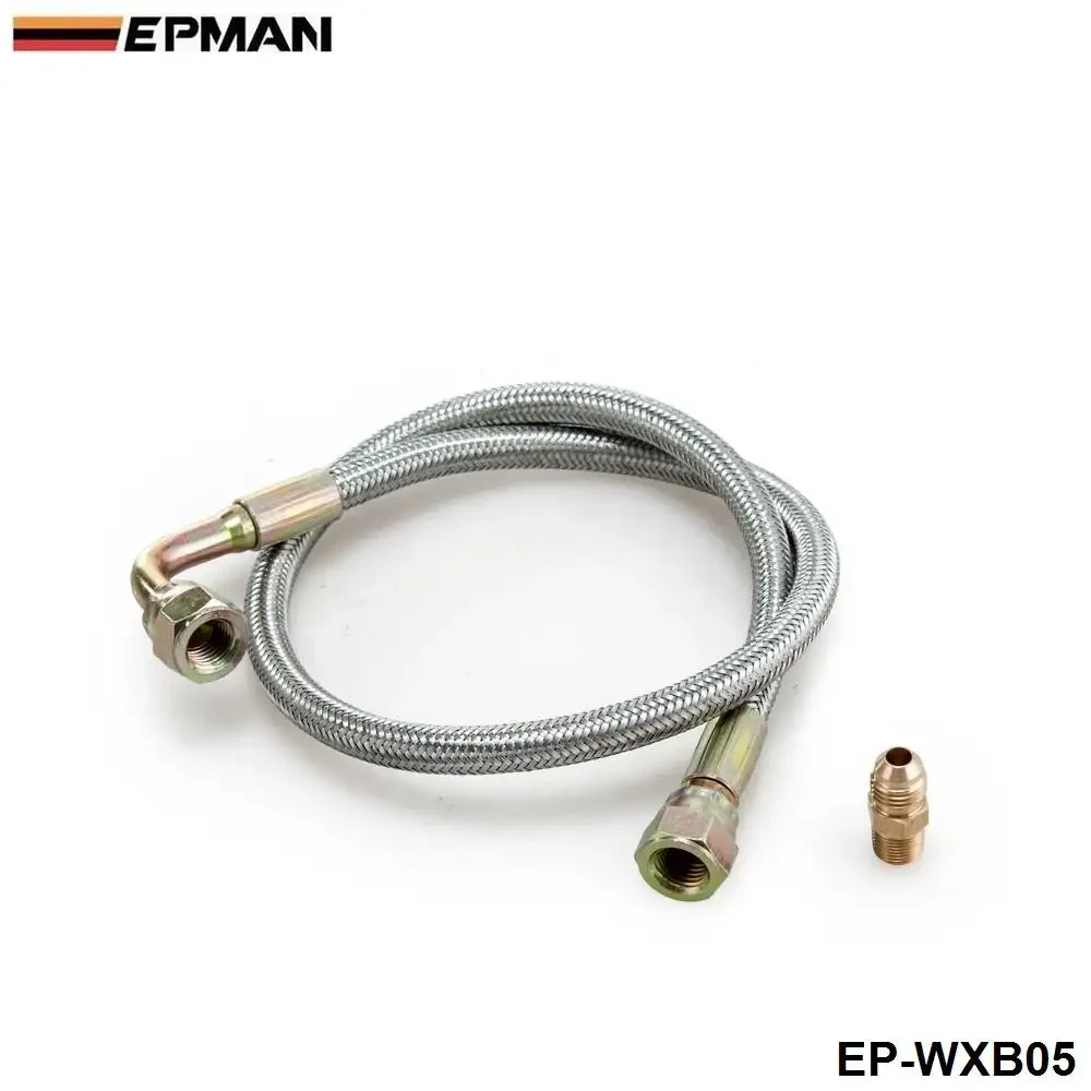 EPMAN Kit de líneas de aceite para turbocompresor T3/T4 EP-WXB05
