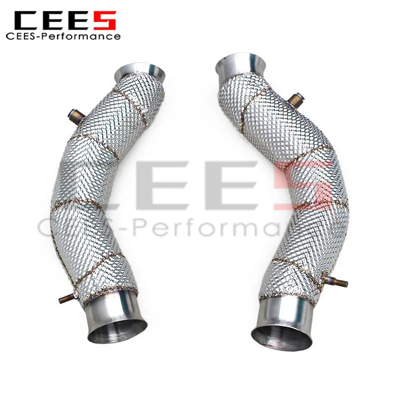 Tubo bajada CEES acero inox Lamborghini Gallardo 5.0 2004-2007 - imagen 2