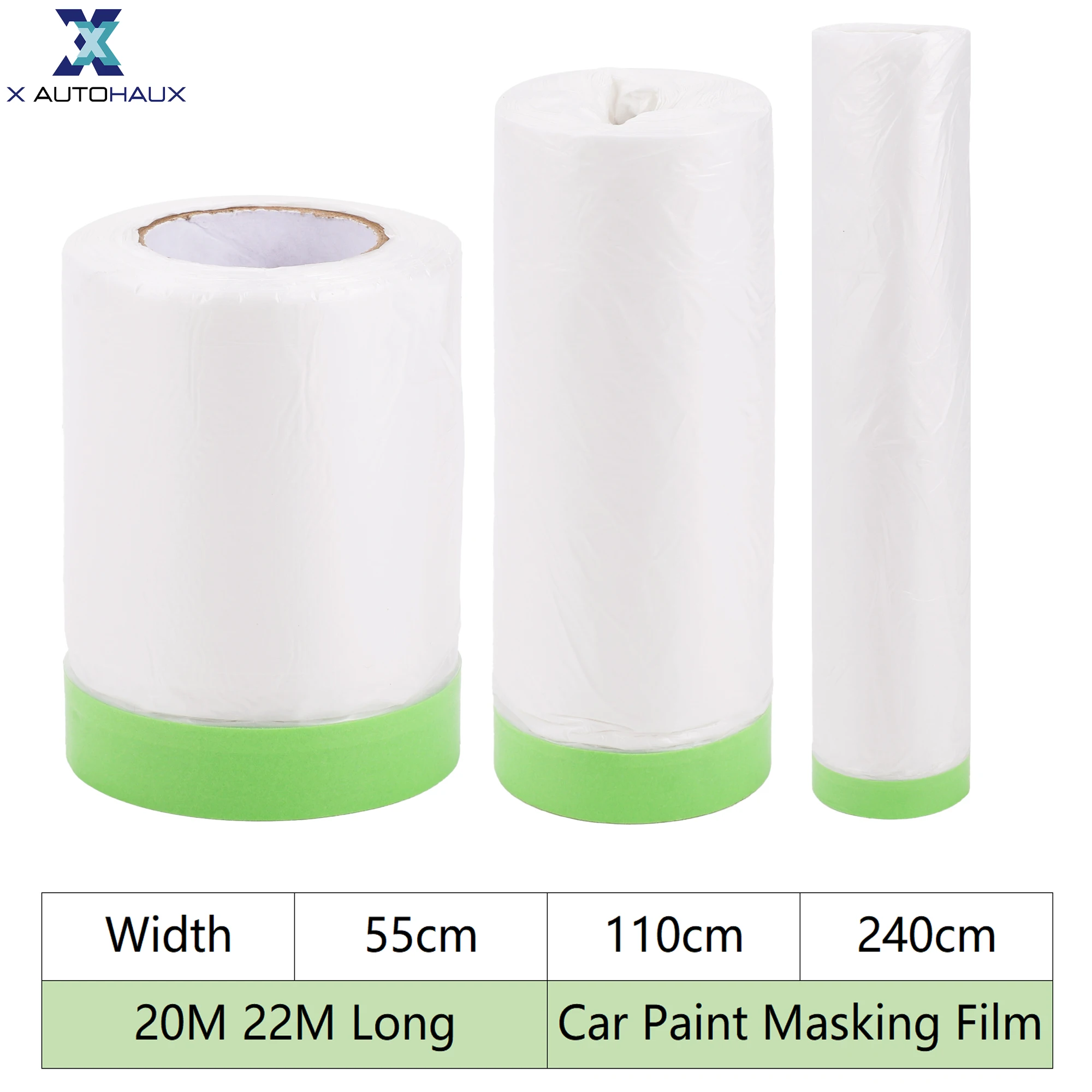 Film protección pintura Autohaux – Película adhesiva PE pregrabada