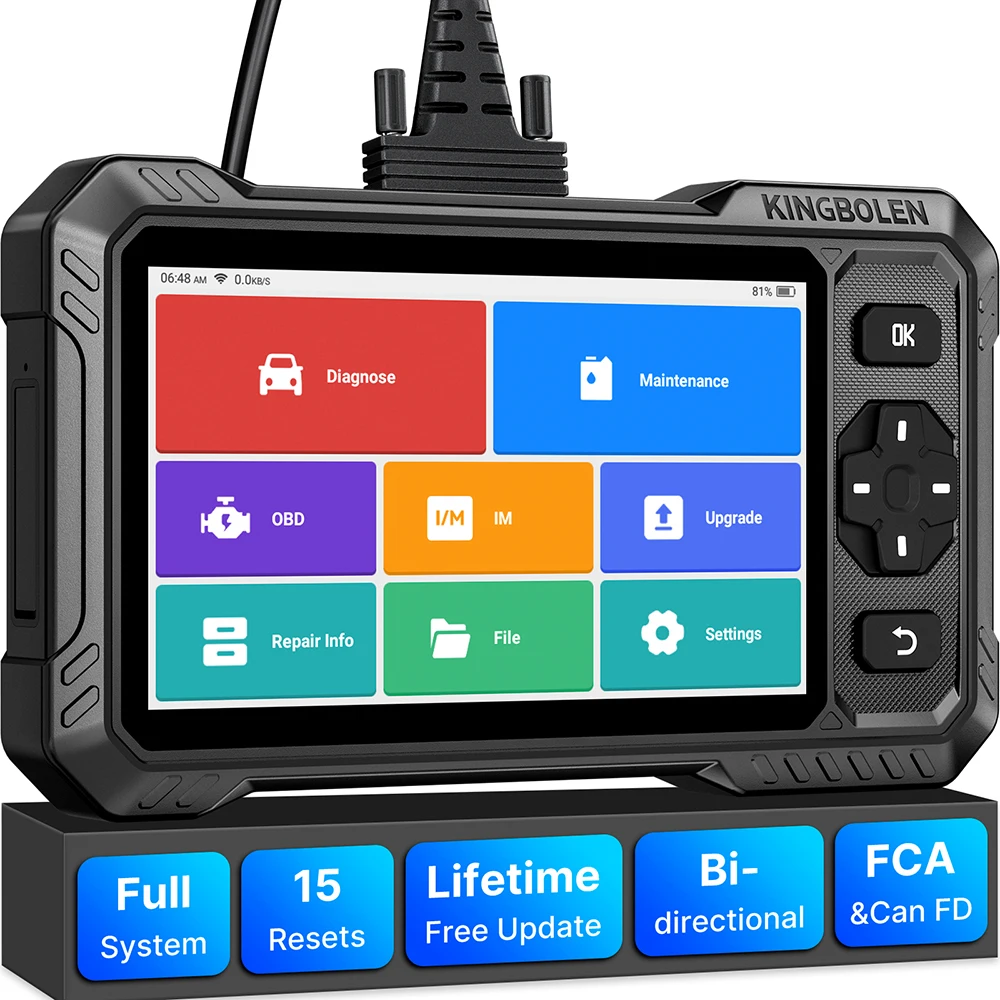 KINGBOLEN S6 Elite escáner bidireccional CANFD y actualización gratuita